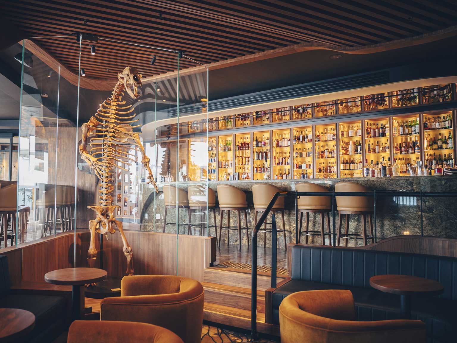 Evolve Spirits Bar, Hobart TAS (Vos Construction & Circa Morris Nunn Architects – Photos by Ben Vos)